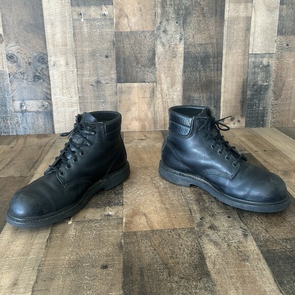 Red Wing Vintage Steel Toe Oil Resistant Work Boots Mens 8.5 EE - Picture 10 of 12